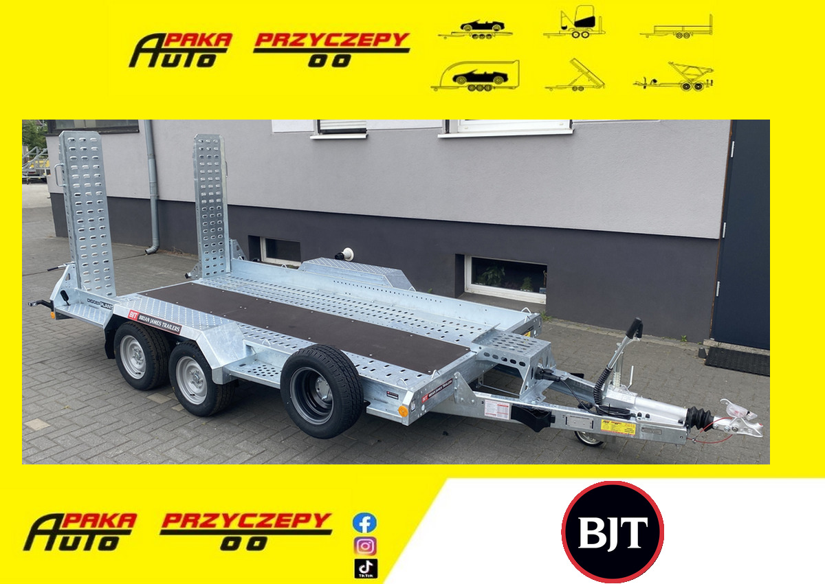 PRZYCZEPA LAWETA KOPARKI MINIKOPARKI 370x170 CM, 3500 KG / EXCAVATOR MINI EXCAVATOR TRANSPORTER TRAILER 370x170 CM, DMC 3500 KG - Прицеп для спецтехники: фото 1 PRZYCZEPA LAWETA KOPARKI MINIKOPARKI 370x170 CM, 3500 KG / EXCAVATOR MINI EXCAVATOR TRANSPORTER TRAILER 370x170 CM, DMC 3500 KG - Прицеп для спецтехники: фото 1