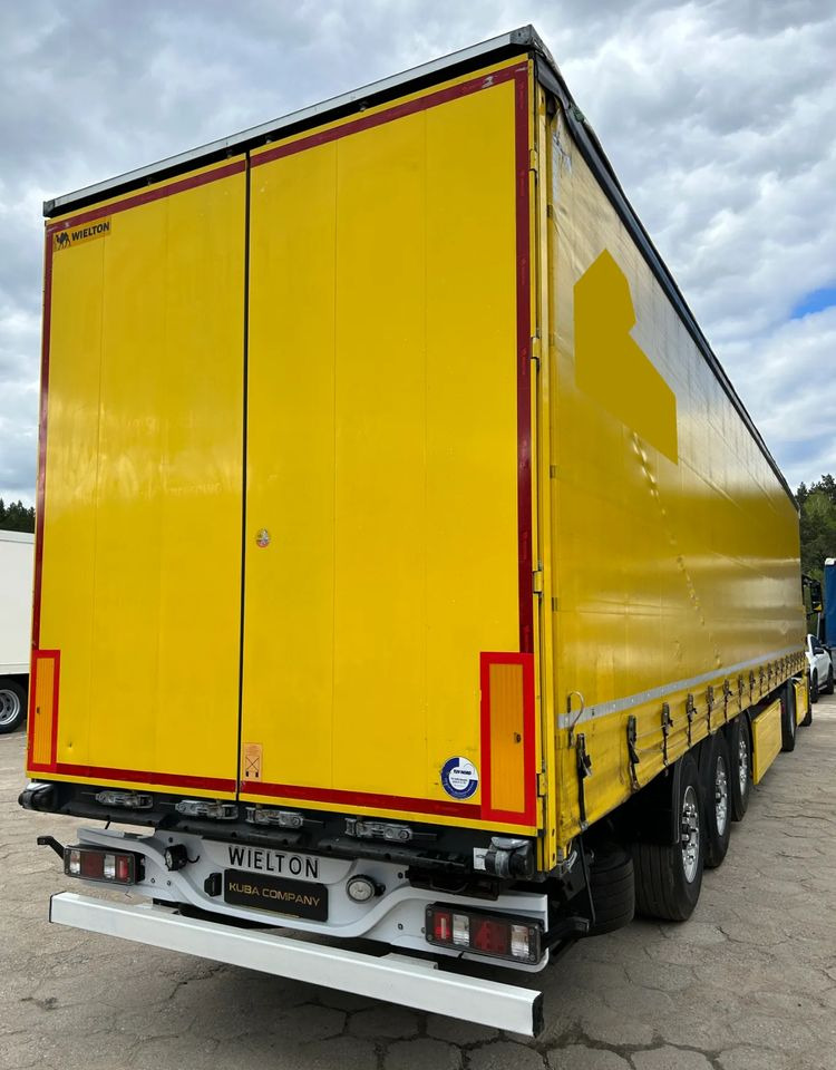 Wielton NS3K FIRANKA / STANDARD / OŚ PODNOSZONA / KOSZ PALETOWY / 2019 ROK !! - Тентованный полуприцеп: фото 5 Wielton NS3K FIRANKA / STANDARD / OŚ PODNOSZONA / KOSZ PALETOWY / 2019 ROK !! - Тентованный полуприцеп: фото 5
