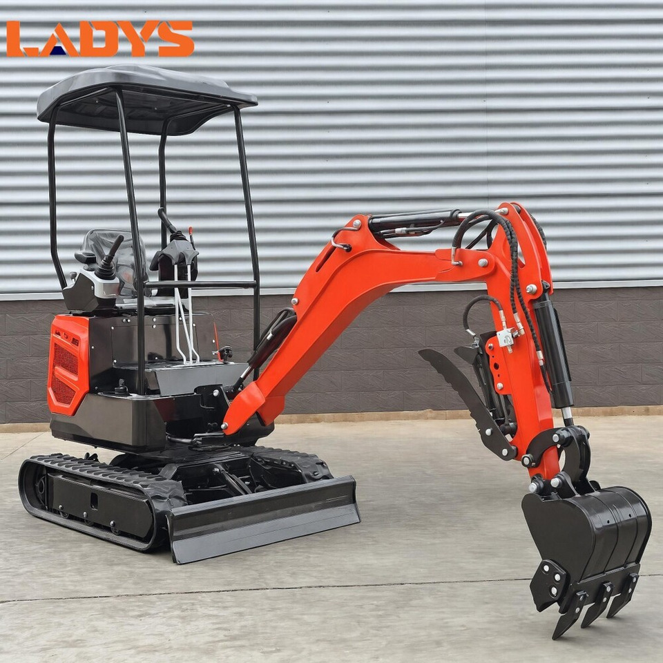 LADYS Mini Excavator Digger Miniexcavadora EPA Kubota Engine Chinese LADYS DY18 Mini Excavator For Sale With Mini Excavator Attachment Set - Мини-экскаватор: фото 5 LADYS Mini Excavator Digger Miniexcavadora EPA Kubota Engine Chinese LADYS DY18 Mini Excavator For Sale With Mini Excavator Attachment Set - Мини-экскаватор: фото 5