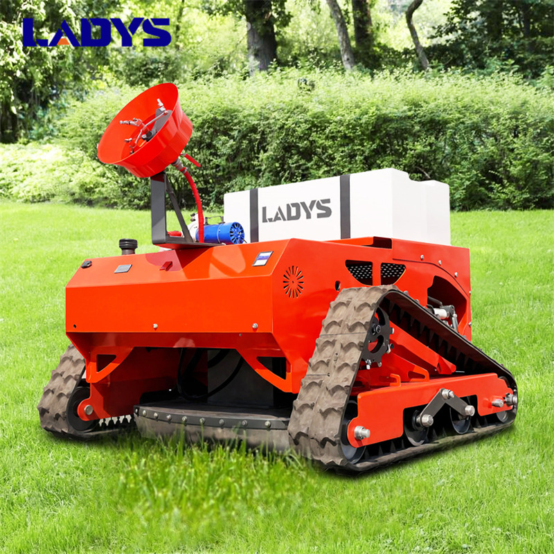 LADYS LD1000 Electric Remote Control Multi-Function Lawn Mower All-Terrain Agricultural Sprayers Pesticide Spraying Mower Gas Gasoline Track Crawler Lawn Mower - Газонокосилка: фото 4 LADYS LD1000 Electric Remote Control Multi-Function Lawn Mower All-Terrain Agricultural Sprayers Pesticide Spraying Mower Gas Gasoline Track Crawler Lawn Mower - Газонокосилка: фото 4