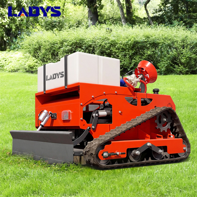 LADYS LD1000 Electric Remote Control Multi-Function Lawn Mower All-Terrain Agricultural Sprayers Pesticide Spraying Mower Gas Gasoline Track Crawler Lawn Mower - Газонокосилка: фото 1 LADYS LD1000 Electric Remote Control Multi-Function Lawn Mower All-Terrain Agricultural Sprayers Pesticide Spraying Mower Gas Gasoline Track Crawler Lawn Mower - Газонокосилка: фото 1