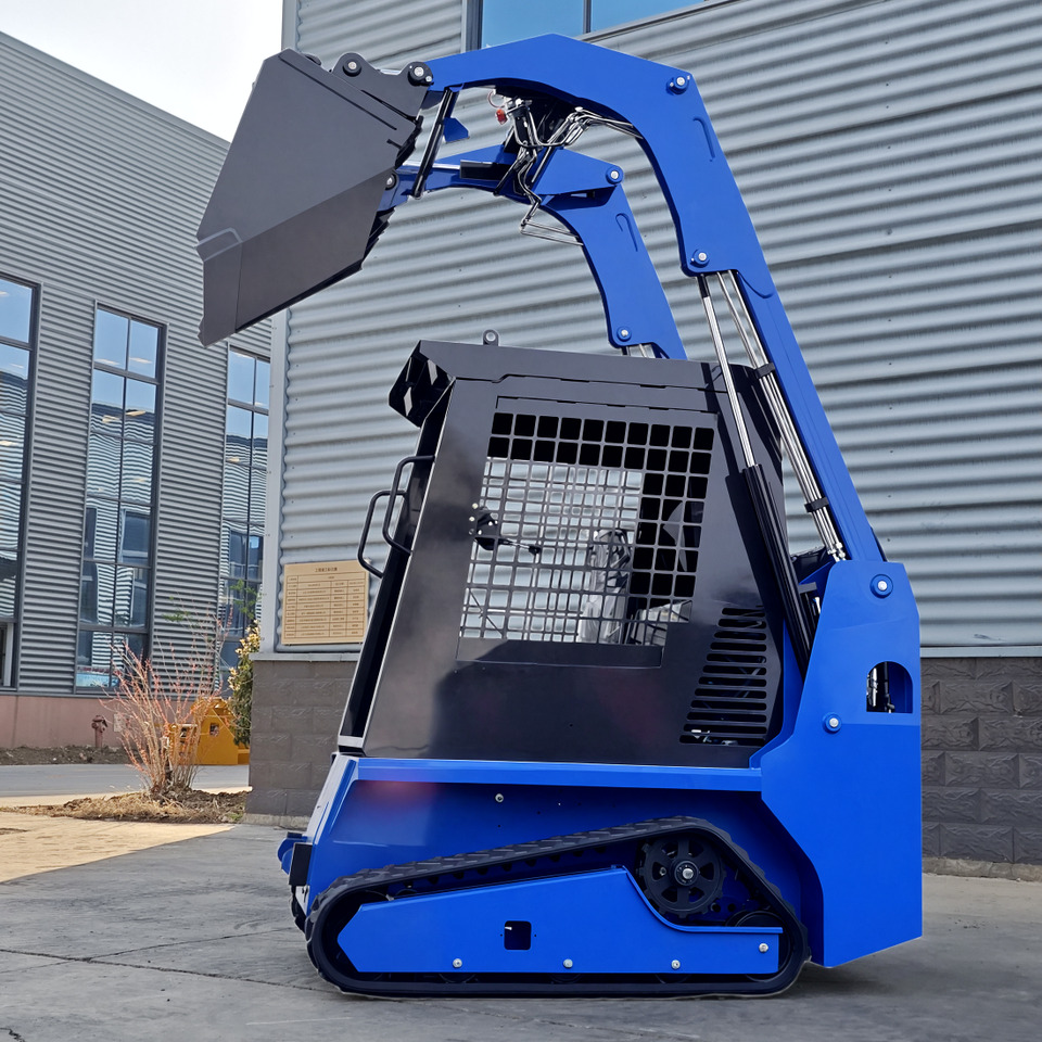 LEZUM LA670 Mini Small Skid Steer Loader Compact Track Diesel Mini Skid Steer Loader For Sale With Small Mini Skid Steer Attachments 4 In 1 Bucket - Мини-погрузчик с бортовым поворотом: фото 4 LEZUM LA670 Mini Small Skid Steer Loader Compact Track Diesel Mini Skid Steer Loader For Sale With Small Mini Skid Steer Attachments 4 In 1 Bucket - Мини-погрузчик с бортовым поворотом: фото 4