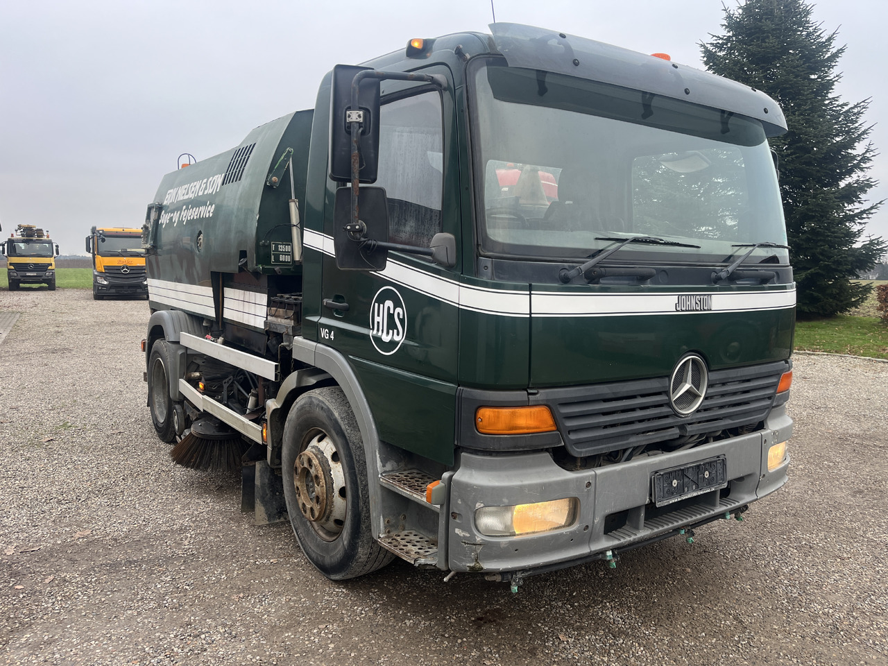 Mercedes Benz Atego - Подметально-уборочная машина: фото 3 Mercedes Benz Atego - Подметально-уборочная машина: фото 3