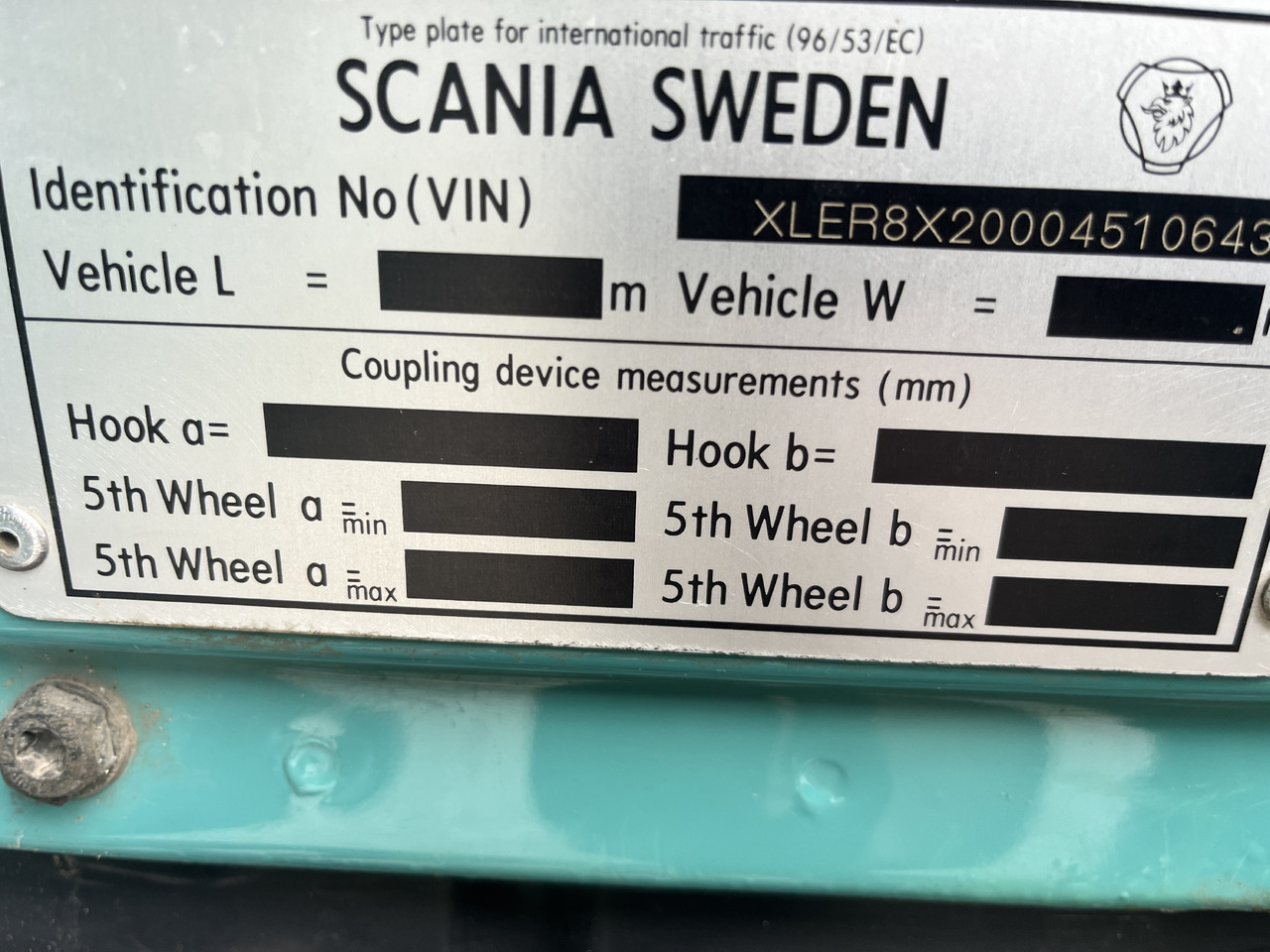 Автоманипулятор Scania G 124: фото 9