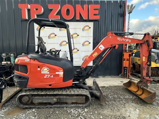 Kubota KX027-4 à 22 500 € HT - Мини-экскаватор: фото 1 Kubota KX027-4 à 22 500 € HT - Мини-экскаватор: фото 1