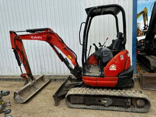 Kubota U25-3 EU Canopy - Мини-экскаватор: фото 2 Kubota U25-3 EU Canopy - Мини-экскаватор: фото 2