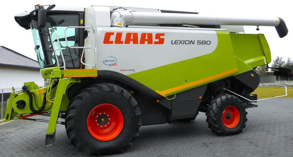 Claas Lexion 580 heder V900, Najbogatsza Wersja, Nie Malowany, Stan Bardzo Dobry - Зерноуборочный комбайн: фото 4 Claas Lexion 580 heder V900, Najbogatsza Wersja, Nie Malowany, Stan Bardzo Dobry - Зерноуборочный комбайн: фото 4