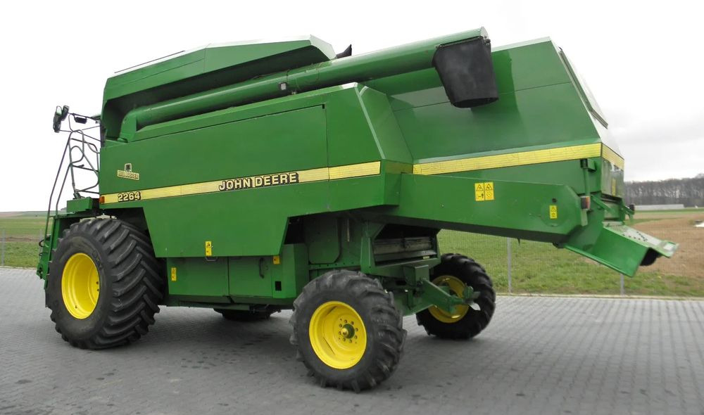 Зерноуборочный комбайн John Deere 2264 HM 1998 Rok, heder 6,1 m, Stol do rzepaku, Nie Malowany, Stan Bardzo Dobry: фото 8