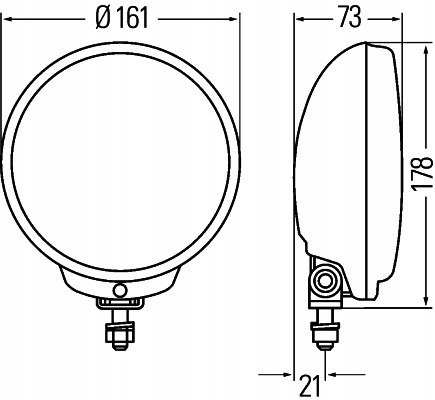 Hella HALOGEN DALEKOSIĘŻNY HELLA COMET FF 500 1F6010952011 - Передняя фара: фото 4 Hella HALOGEN DALEKOSIĘŻNY HELLA COMET FF 500 1F6010952011 - Передняя фара: фото 4