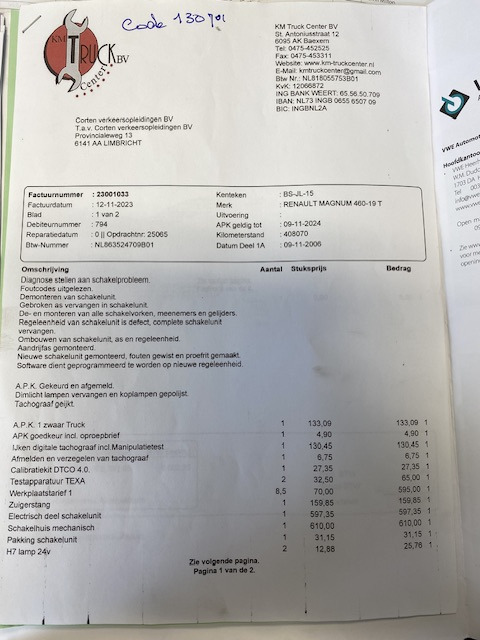 Тягач Renault Magnum 460 Dxi iShift: фото 27