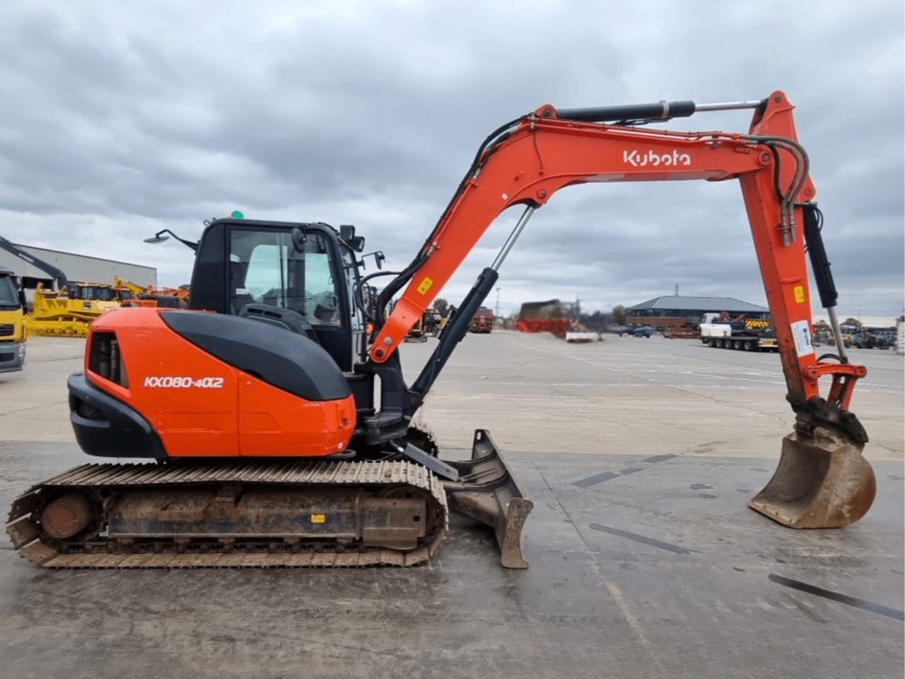 Kubota KX080-4A2 Excavator, TOP !!! - Мини-экскаватор: фото 5 Kubota KX080-4A2 Excavator, TOP !!! - Мини-экскаватор: фото 5