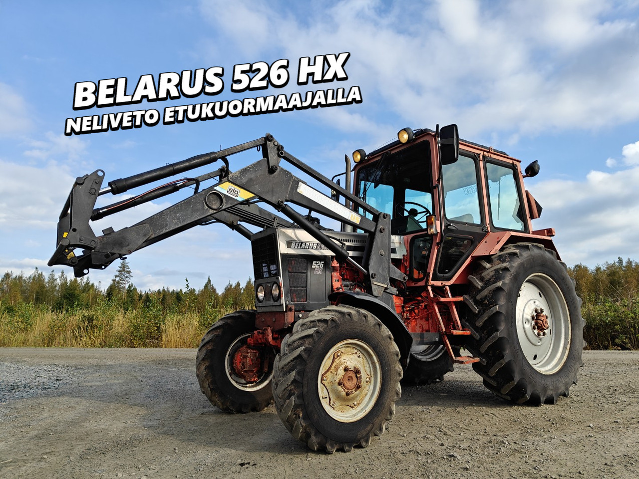 Belarus Agross 526HX Quicke 4300US etukuormaajalla, katso video! - Трактор: фото 1 Belarus Agross 526HX Quicke 4300US etukuormaajalla, katso video! - Трактор: фото 1