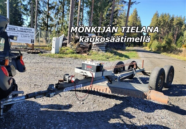 Tielana - Mönkijään tms. - kaukosäätimellä - VIDEO - Отвал: фото 1 Tielana - Mönkijään tms. - kaukosäätimellä - VIDEO - Отвал: фото 1