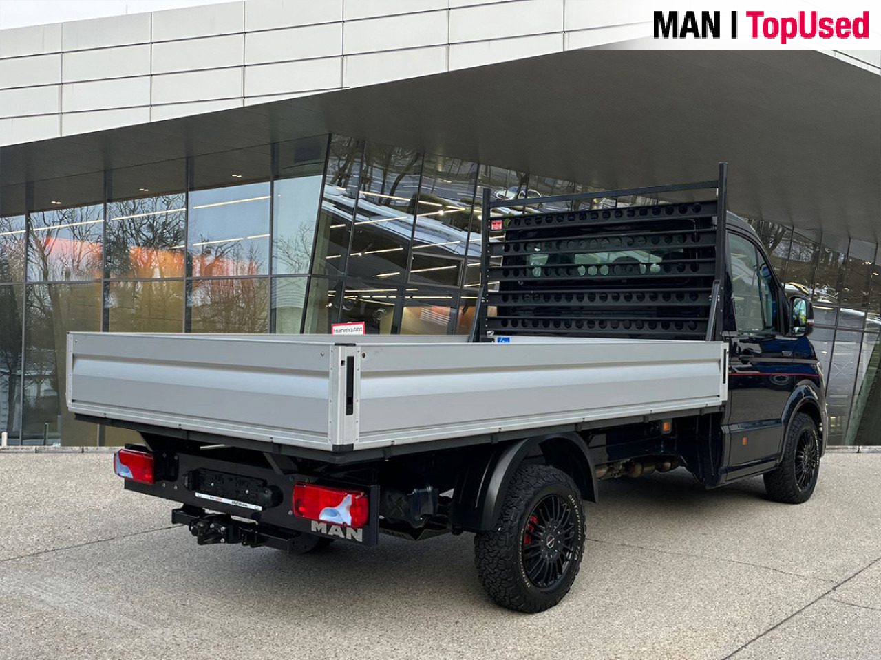 Малотоннажный бортовой грузовик MAN TGE 3.180 4X4 Individual SB, Automatic, Flat bed: фото 13 Малотоннажный бортовой грузовик MAN TGE 3.180 4X4 Individual SB, Automatic, Flat bed: фото 13