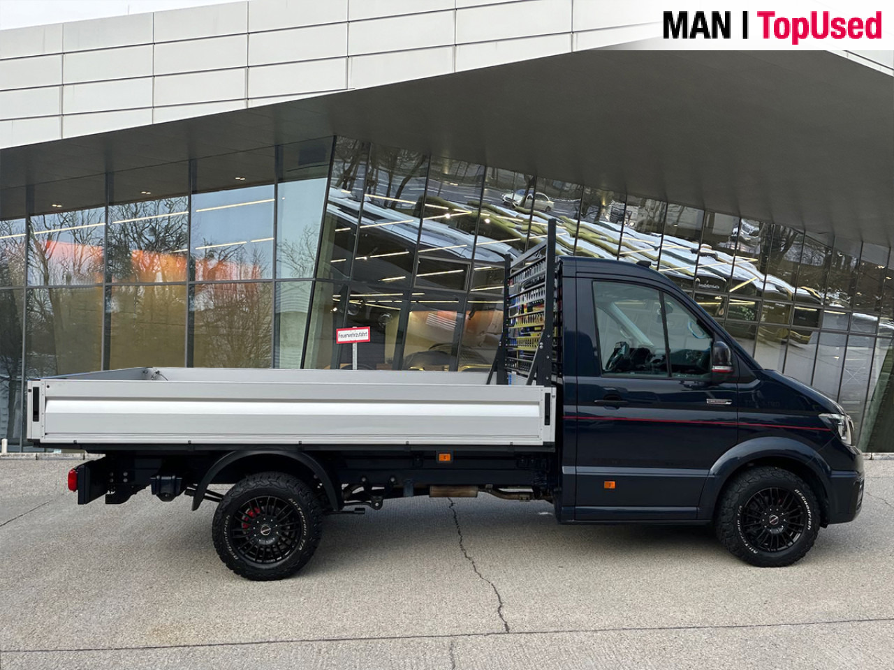 Малотоннажный бортовой грузовик MAN TGE 3.180 4X4 Individual SB, Automatic, Flat bed: фото 11 Малотоннажный бортовой грузовик MAN TGE 3.180 4X4 Individual SB, Automatic, Flat bed: фото 11