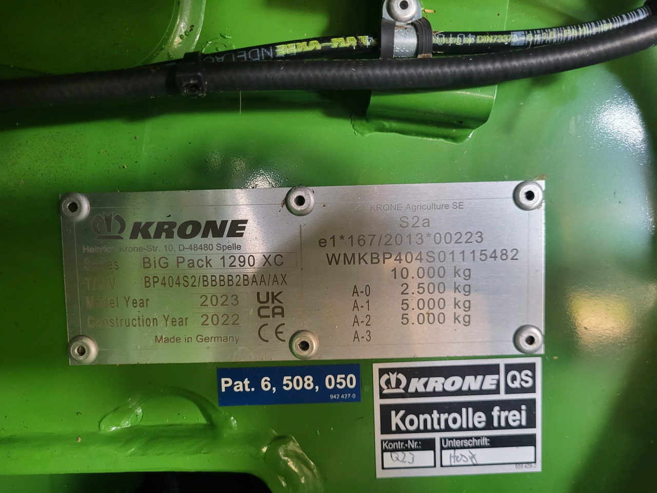 Krone 1290 HDP XC - Пресс-подборщик тюковый: фото 2 Krone 1290 HDP XC - Пресс-подборщик тюковый: фото 2