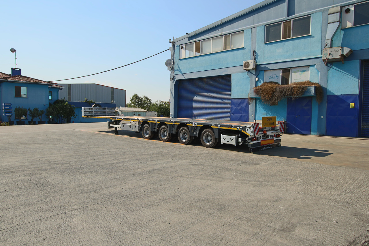 YALCIN PLATEAU 4 ESSIEUX EXTENSIBLE - Полуприцеп бортовой/ Платформа: фото 5 YALCIN PLATEAU 4 ESSIEUX EXTENSIBLE - Полуприцеп бортовой/ Платформа: фото 5