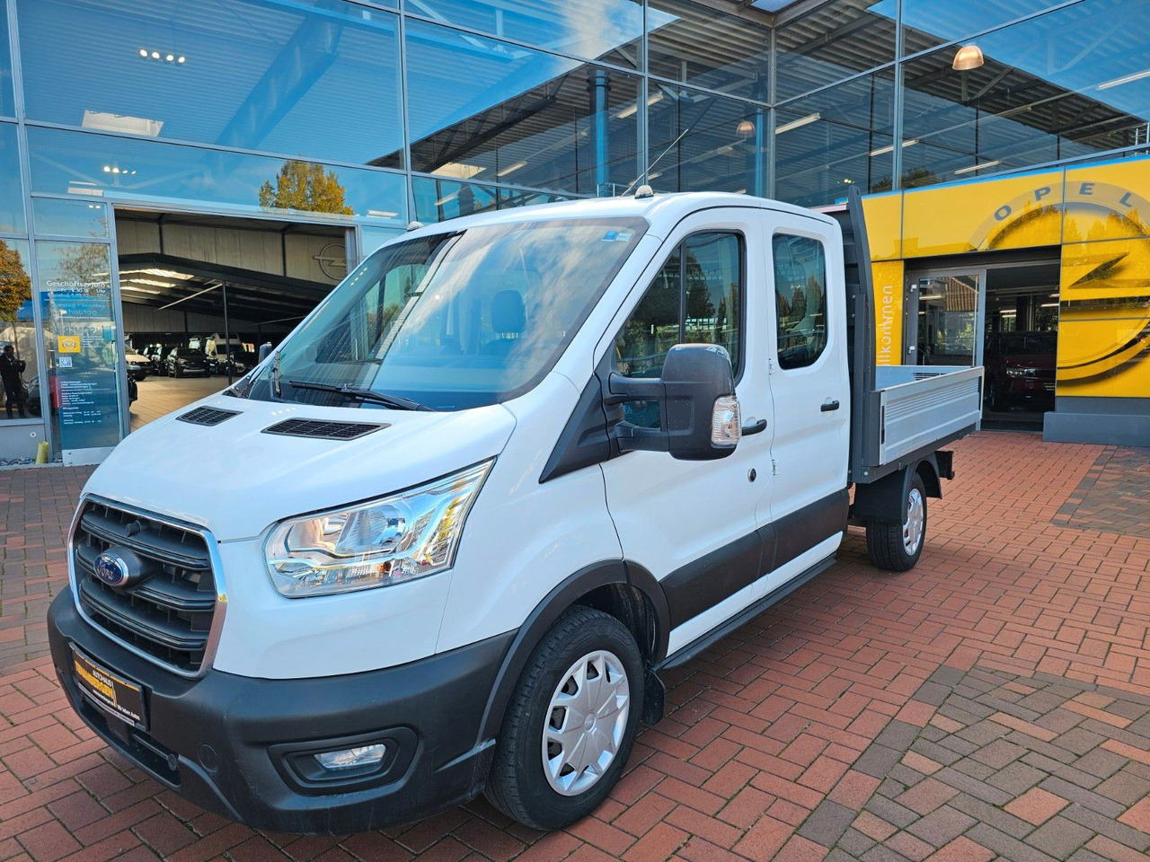 Ford Transit Pritsche 310 DoKa AHK Klima 7 Sitzer - Малотоннажный бортовой грузовик, Грузопассажирский фургон: фото 1 Ford Transit Pritsche 310 DoKa AHK Klima 7 Sitzer - Малотоннажный бортовой грузовик, Грузопассажирский фургон: фото 1