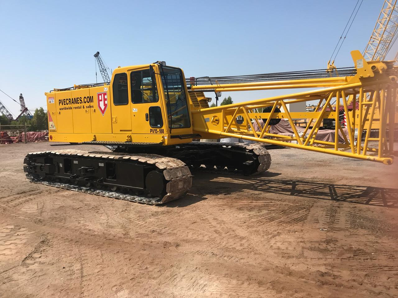 Гусеничный кран Hitachi-Sumitomo SCX800-2: фото 6