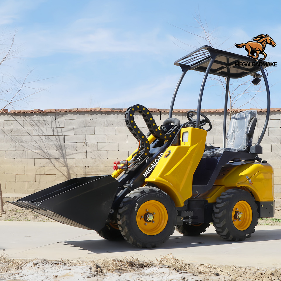MEGALOAD AK625 Mini Wheel Loader Compact Size Articulated Diesel Kubota Engine P AK625 - Колёсный погрузчик: фото 2 MEGALOAD AK625 Mini Wheel Loader Compact Size Articulated Diesel Kubota Engine P AK625 - Колёсный погрузчик: фото 2
