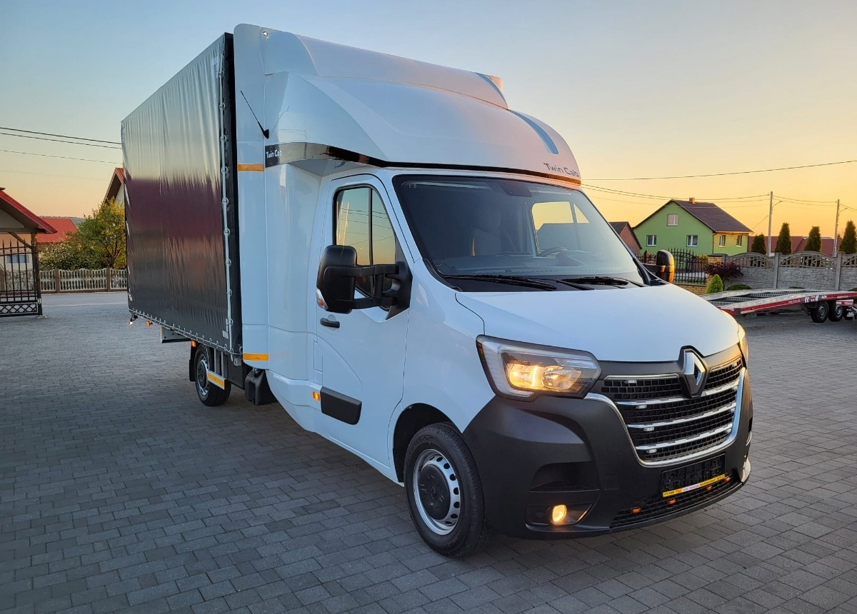 Тентованный фургон Renault Master 10 europalet Salon Polska Masrer Kabina XXL: фото 20