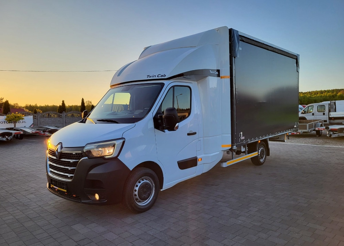 Тентованный фургон Renault Master 10 europalet Salon Polska Masrer Kabina XXL: фото 9