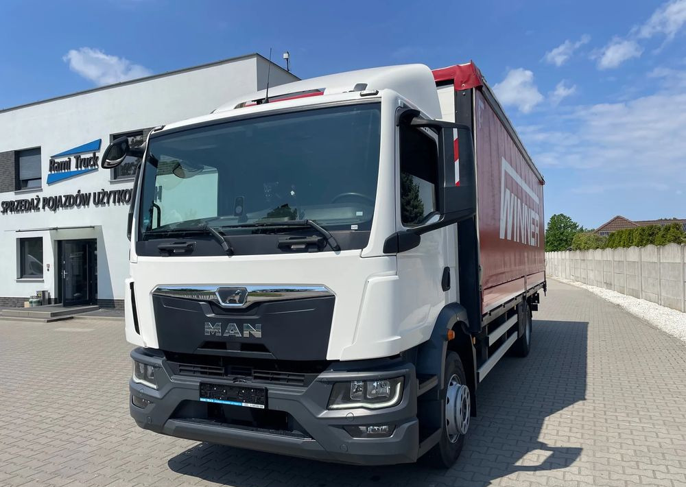 MAN TGM 15.250 Ładowność 8760 kg! - Тентованный грузовик: фото 1 MAN TGM 15.250 Ładowność 8760 kg! - Тентованный грузовик: фото 1