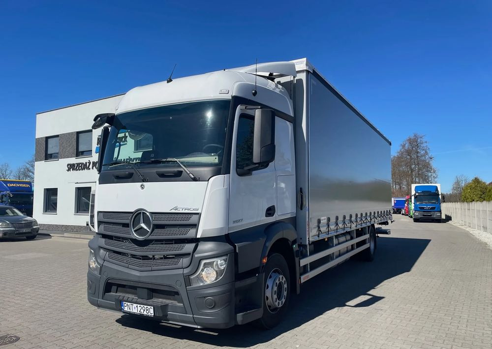 Mercedes-Benz ACTROS 1827, Firanka 9,5 m! - Тентованный грузовик: фото 1 Mercedes-Benz ACTROS 1827, Firanka 9,5 m! - Тентованный грузовик: фото 1