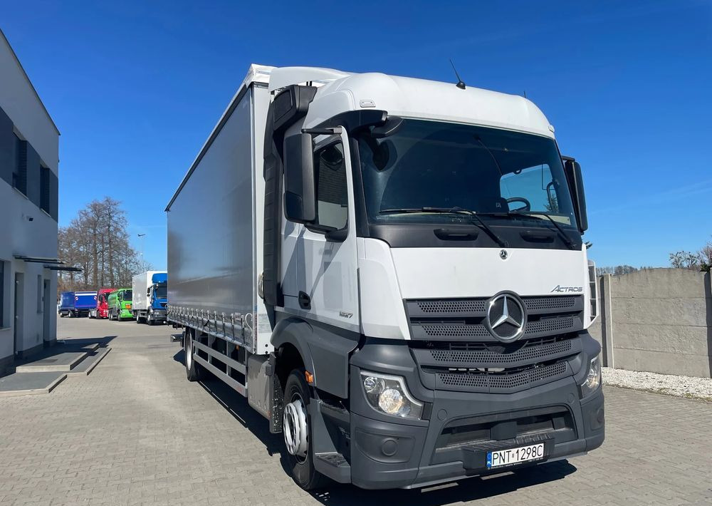 Mercedes-Benz ACTROS 1827, Firanka 9,5 m! - Тентованный грузовик: фото 3 Mercedes-Benz ACTROS 1827, Firanka 9,5 m! - Тентованный грузовик: фото 3