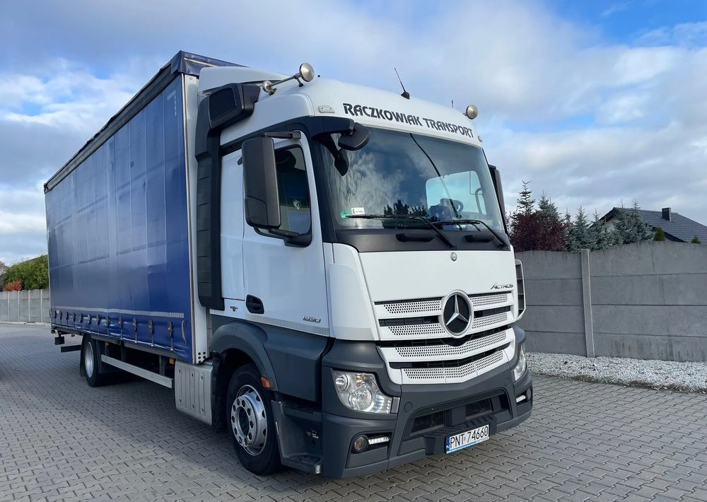 Mercedes-Benz ACTROS 1830 Firanka 20 palet! - Тентованный грузовик: фото 1 Mercedes-Benz ACTROS 1830 Firanka 20 palet! - Тентованный грузовик: фото 1