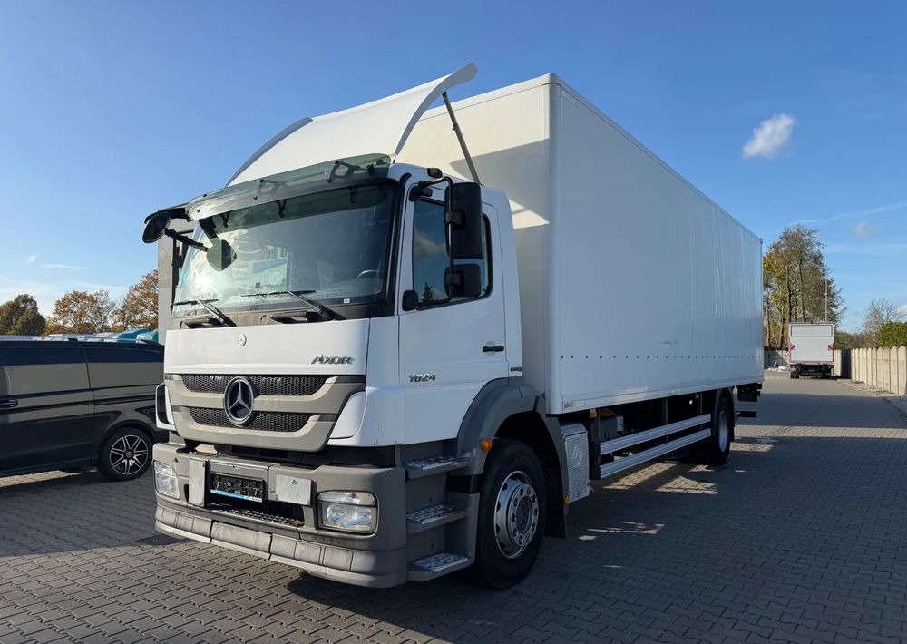 Mercedes-Benz AXOR 1824,  EURO 5,KLIMA, KONTENER 8,5 m! - Грузовик с закрытым кузовом: фото 1 Mercedes-Benz AXOR 1824,  EURO 5,KLIMA, KONTENER 8,5 m! - Грузовик с закрытым кузовом: фото 1