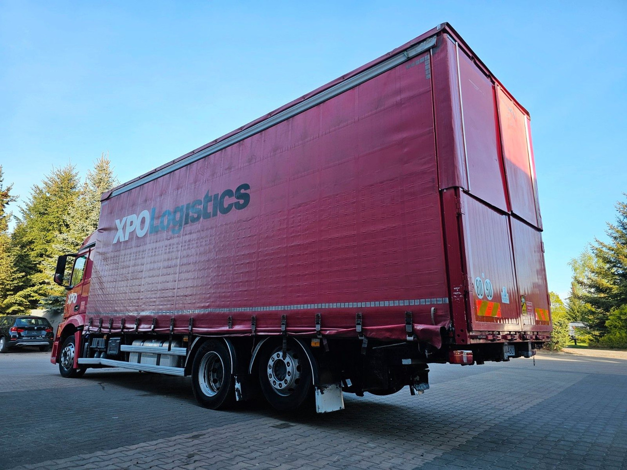Mercedes-Benz 2543 ACTROS 6x2 JUMBO 8,2 Erhöhtes Dach Edscha - Тентованный грузовик: фото 3 Mercedes-Benz 2543 ACTROS 6x2 JUMBO 8,2 Erhöhtes Dach Edscha - Тентованный грузовик: фото 3