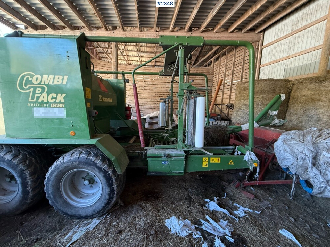 Krone Combi pack Multi-Cut 1500 round baler - Техника для сенозаготовки: фото 5 Krone Combi pack Multi-Cut 1500 round baler - Техника для сенозаготовки: фото 5