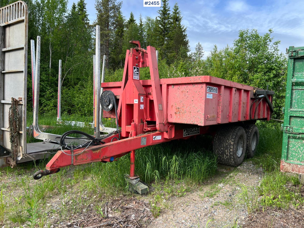Swap body trailer BIGAB 10-14 - Прицеп мультилифт/ Бункеровоз: фото 4 Swap body trailer BIGAB 10-14 - Прицеп мультилифт/ Бункеровоз: фото 4