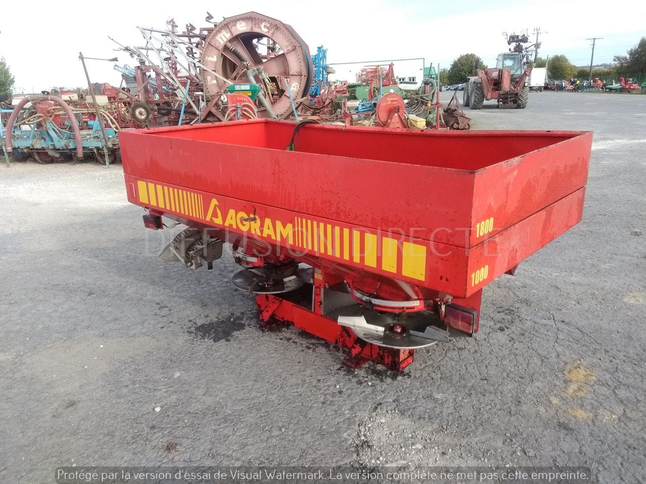 AGRAM DISTRIBUTEUR D'ENGRAIS JET SPREAD 281 - Разбрасыватель удобрений: фото 3 AGRAM DISTRIBUTEUR D'ENGRAIS JET SPREAD 281 - Разбрасыватель удобрений: фото 3