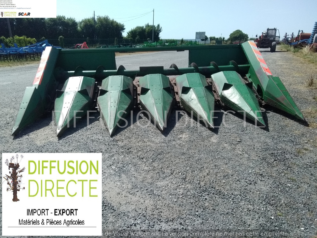JOHN DEERE CUEILLEUR POUR MOISSONNEUSE 646 - Жатка кукурузная: фото 1 JOHN DEERE CUEILLEUR POUR MOISSONNEUSE 646 - Жатка кукурузная: фото 1