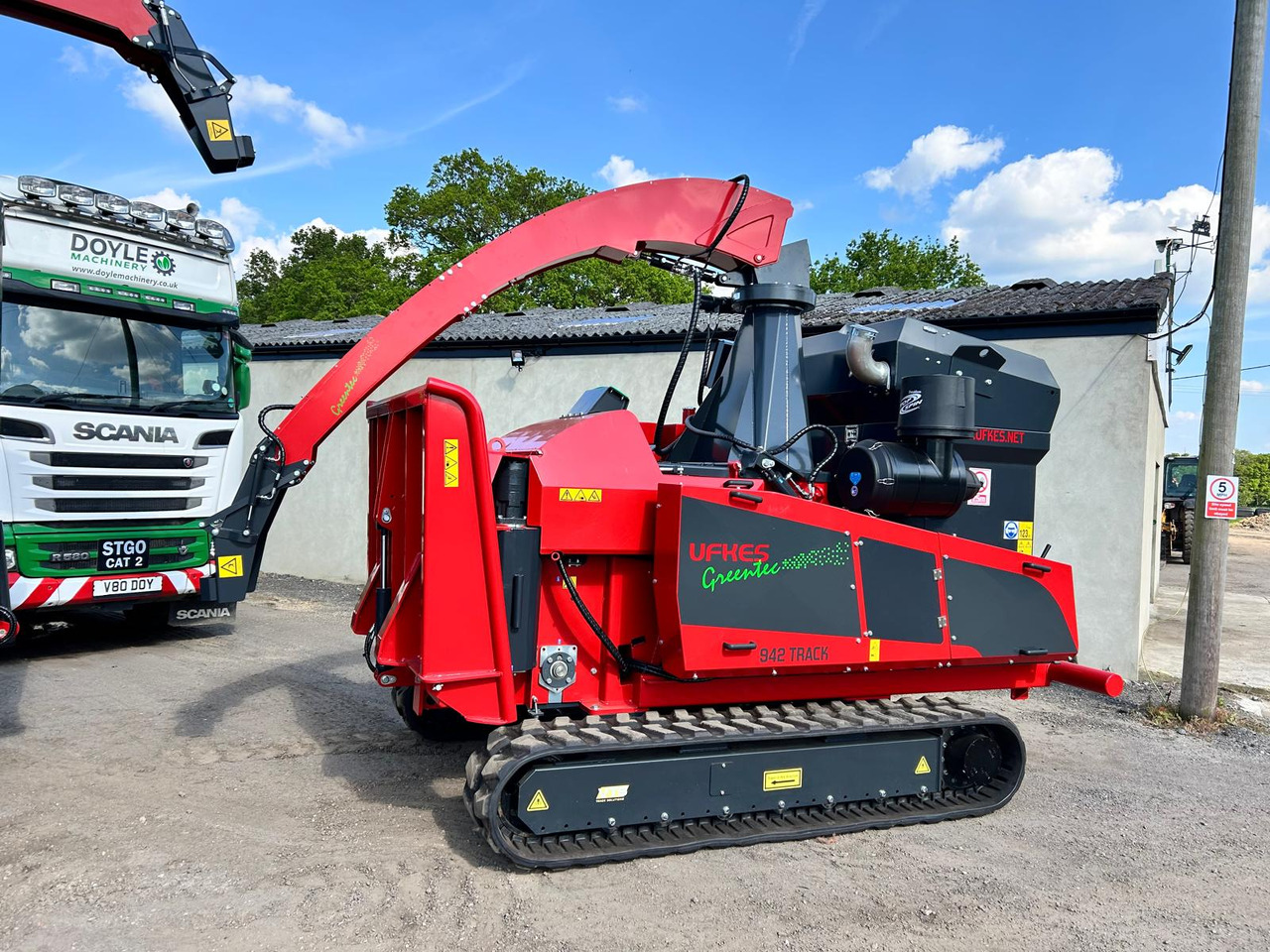 Измельчитель древесины UFKES 942 Chipper: фото 10 Измельчитель древесины UFKES 942 Chipper: фото 10