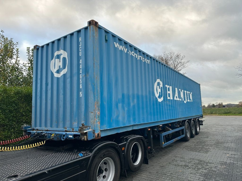 Krone container chassis 40 voets container - Прицеп-контейнеровоз/ Сменный кузов: фото 1 Krone container chassis 40 voets container - Прицеп-контейнеровоз/ Сменный кузов: фото 1