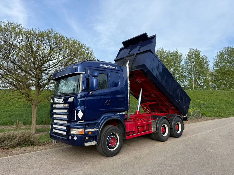 Scania R580 Kipper 6X4 Manual Full steel Retarder - Самосвал: фото 1 Scania R580 Kipper 6X4 Manual Full steel Retarder - Самосвал: фото 1