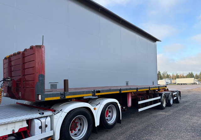 Gurlesenyil 3-akselinen paripyörä B-linkki - Полуприцеп бортовой/ Платформа: фото 1 Gurlesenyil 3-akselinen paripyörä B-linkki - Полуприцеп бортовой/ Платформа: фото 1