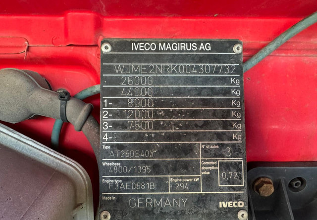 IvecoStralis 400 6x2 Palfinger в лизинг IvecoStralis 400 6x2 Palfinger: фото 19