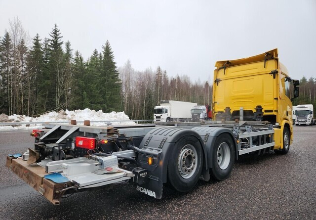 Scania R410 CNG / CBG 6x2 - Грузовик-контейнеровоз/ Сменный кузов: фото 4 Scania R410 CNG / CBG 6x2 - Грузовик-контейнеровоз/ Сменный кузов: фото 4