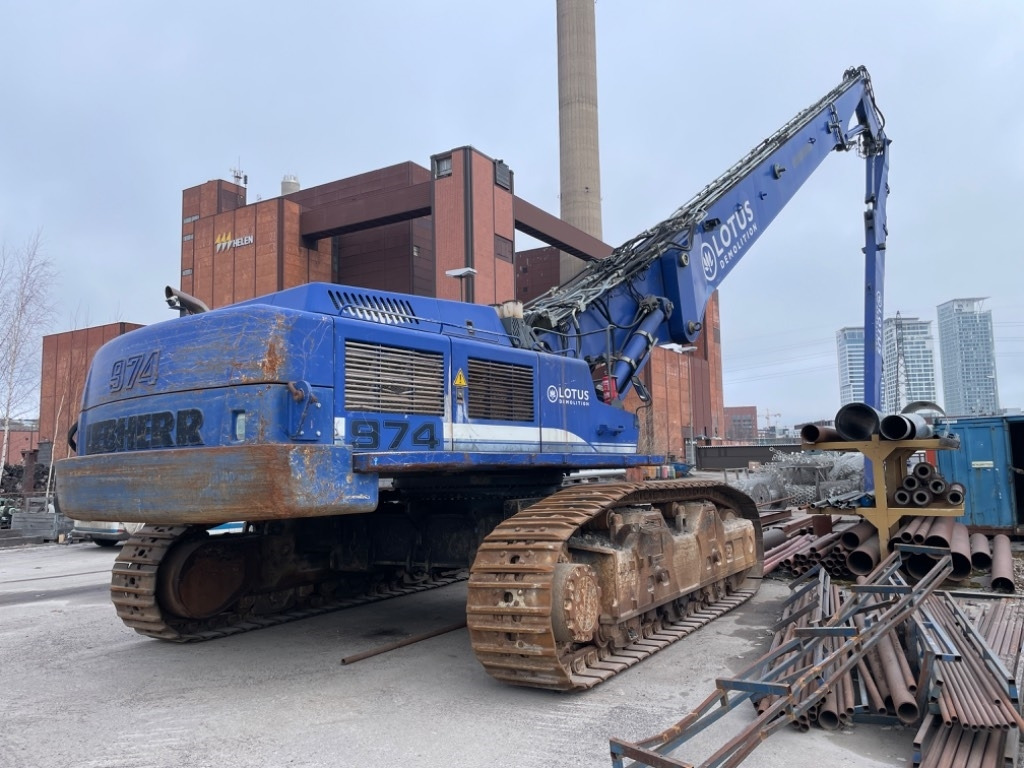 Liebherr R 974 C UHD Demolition 41m, 2 booms - Экскаватор для демонтажных работ: фото 4 Liebherr R 974 C UHD Demolition 41m, 2 booms - Экскаватор для демонтажных работ: фото 4