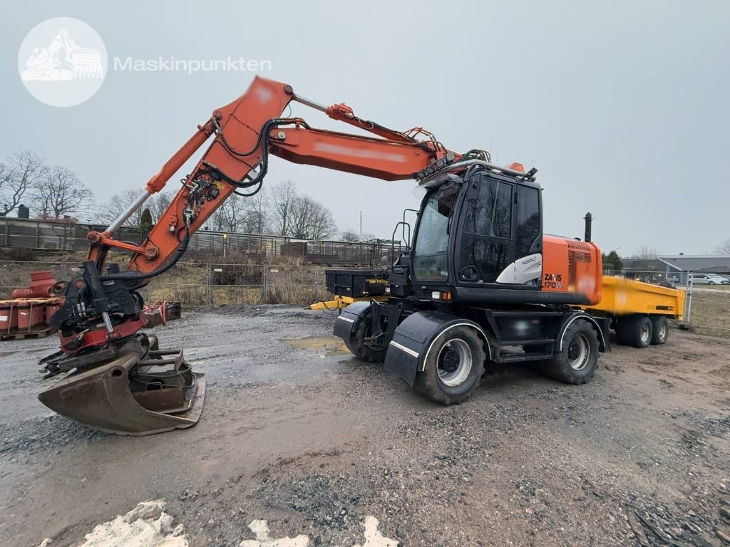 Hitachi ZX 170 W-5 B - Колёсный экскаватор: фото 2 Hitachi ZX 170 W-5 B - Колёсный экскаватор: фото 2