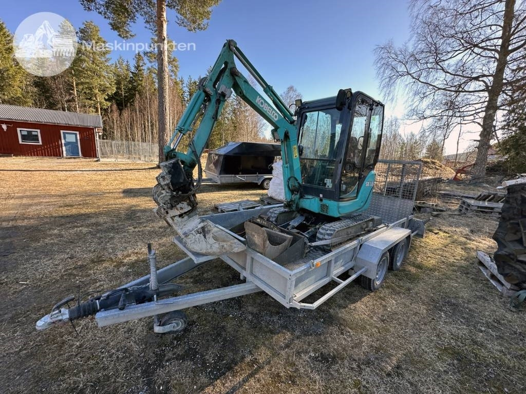 Kobelco SK 18 Med vagn! - Мини-экскаватор: фото 1 Kobelco SK 18 Med vagn! - Мини-экскаватор: фото 1
