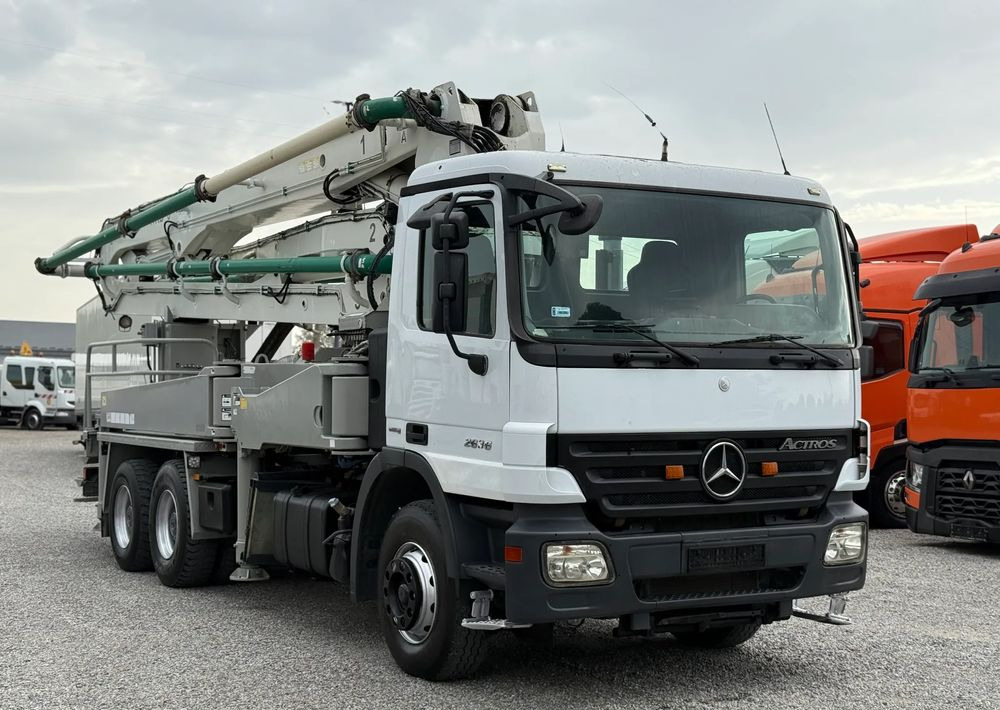 Mercedes-Benz ACTROS 2636 6X4 36 M WAITZINGER - Автобетононасос: фото 3 Mercedes-Benz ACTROS 2636 6X4 36 M WAITZINGER - Автобетононасос: фото 3