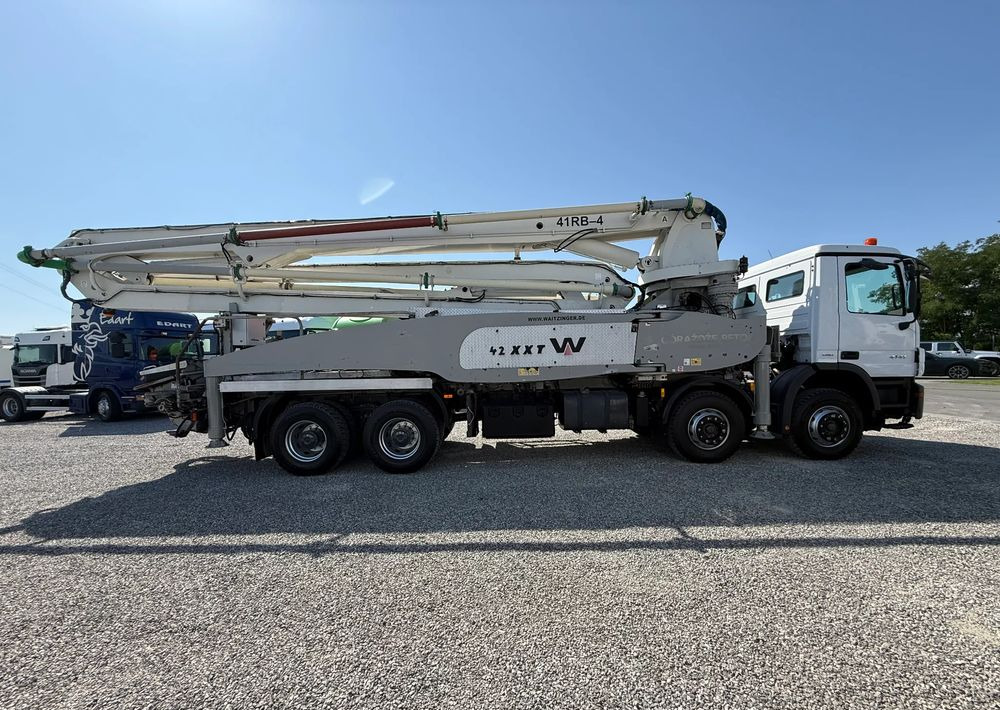 Mercedes-Benz ACTROS 4141 8X4 42 M GOTOWA DO PRACY - Автобетононасос: фото 4 Mercedes-Benz ACTROS 4141 8X4 42 M GOTOWA DO PRACY - Автобетононасос: фото 4