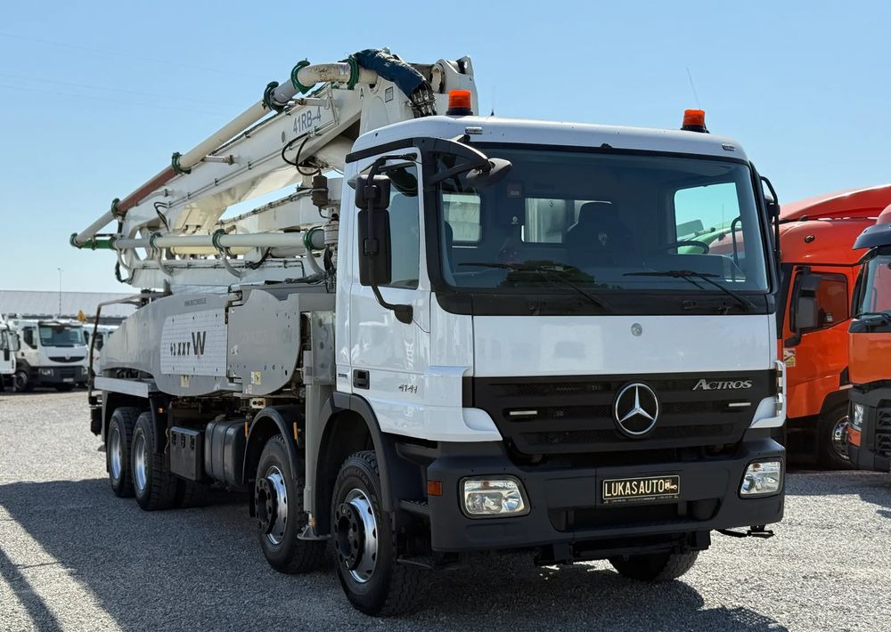 Mercedes-Benz ACTROS 4141 8X4 42 M GOTOWA DO PRACY - Автобетононасос: фото 3 Mercedes-Benz ACTROS 4141 8X4 42 M GOTOWA DO PRACY - Автобетононасос: фото 3