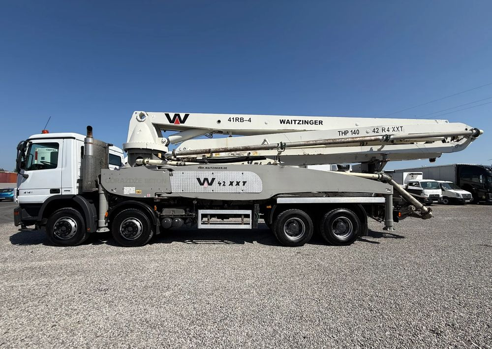 Mercedes-Benz ACTROS 4141 8X4 42 M GOTOWA DO PRACY - Автобетононасос: фото 5 Mercedes-Benz ACTROS 4141 8X4 42 M GOTOWA DO PRACY - Автобетононасос: фото 5