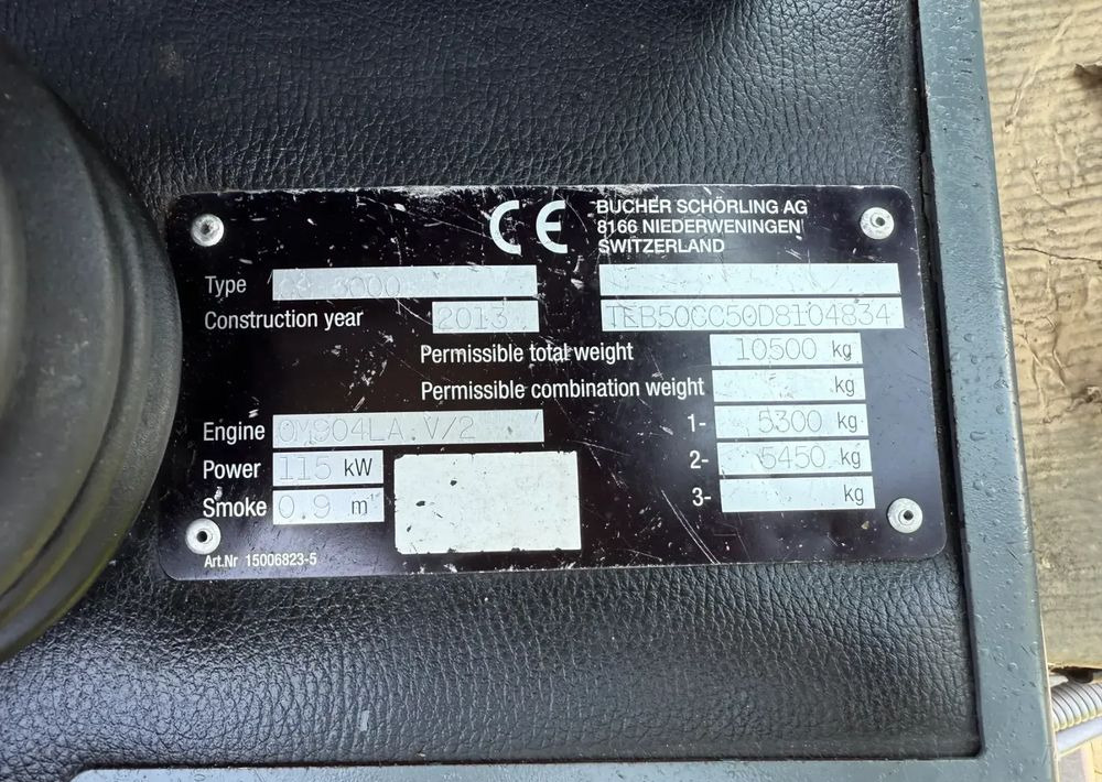 Мусоровоз Schmidt BUCHER CITYCAT 5000: фото 14 Мусоровоз Schmidt BUCHER CITYCAT 5000: фото 14